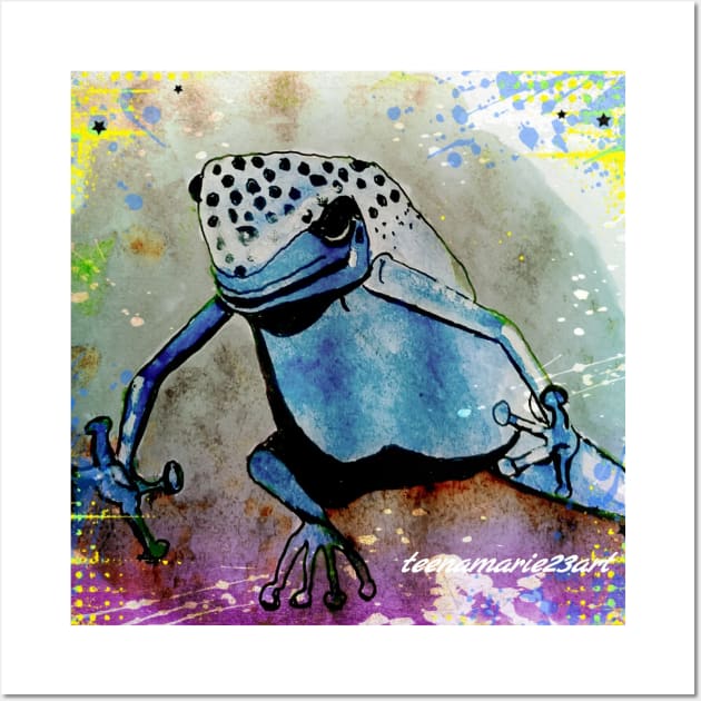 Frog Wall Art by teenamarie23art